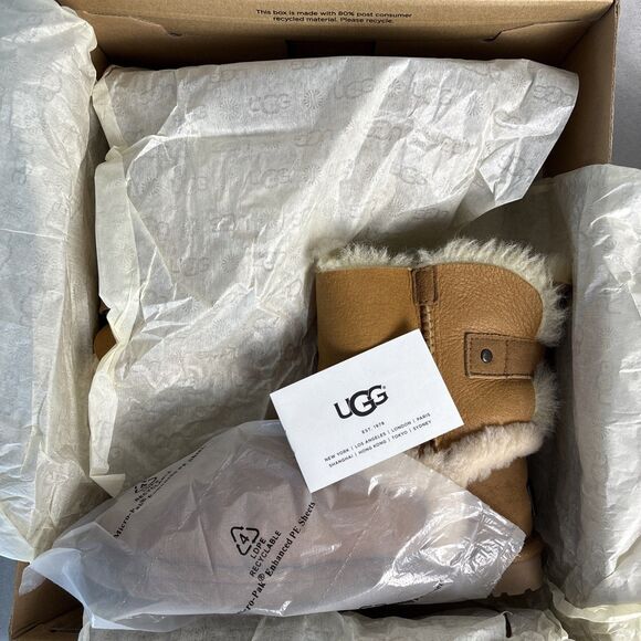 Womens Youth UGG Boots Sz 5 (fits 6) Chestnut Airehart VCHS #1008228 $180 - Picture 15 of 15